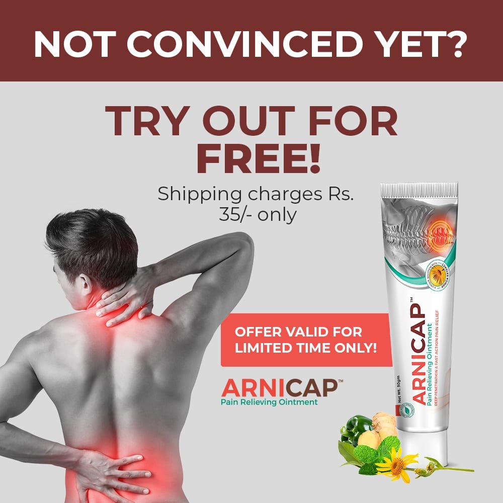 ArniCap – Best Herbal Pain Relieving Ointment