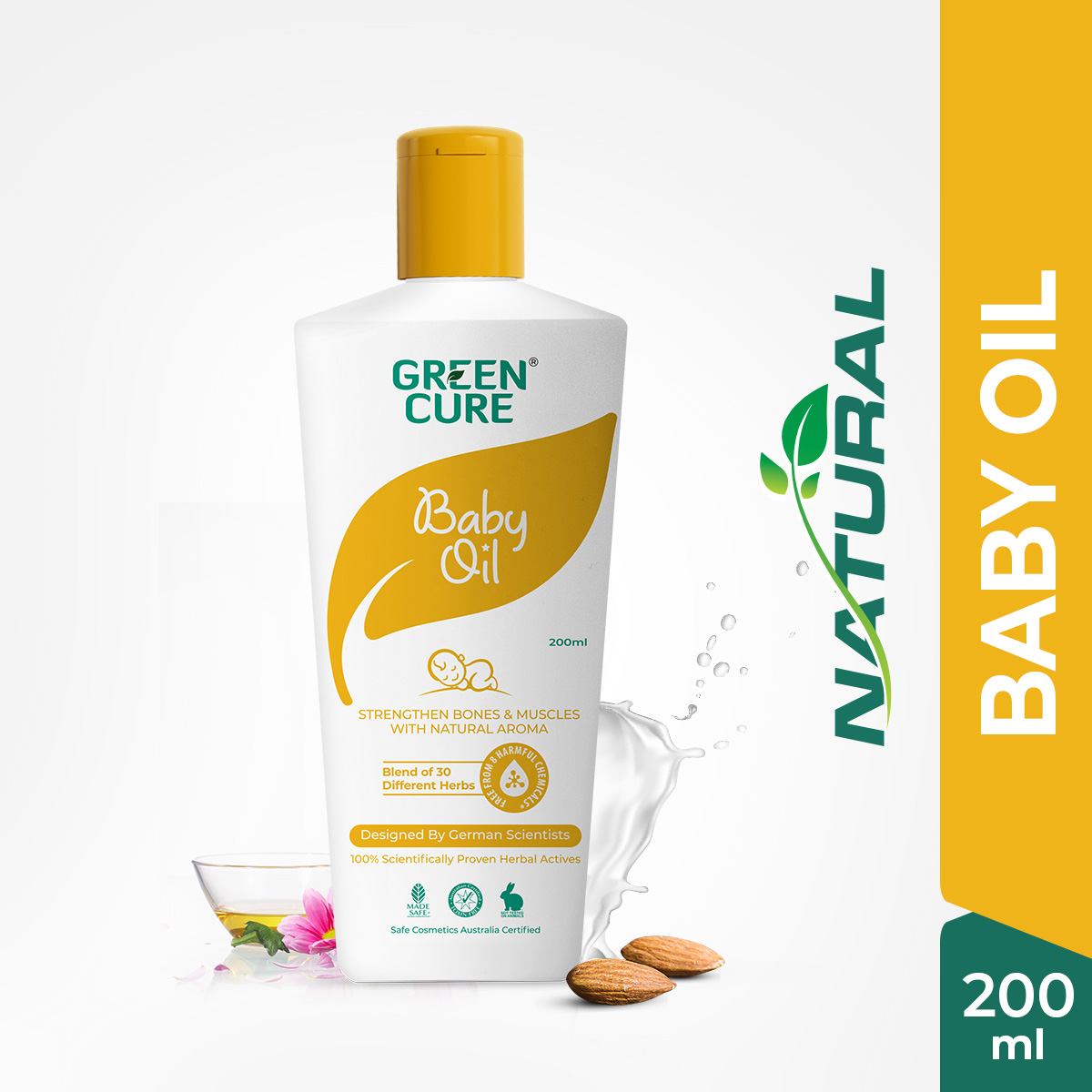 Natural Baby Oil (200 ml) 